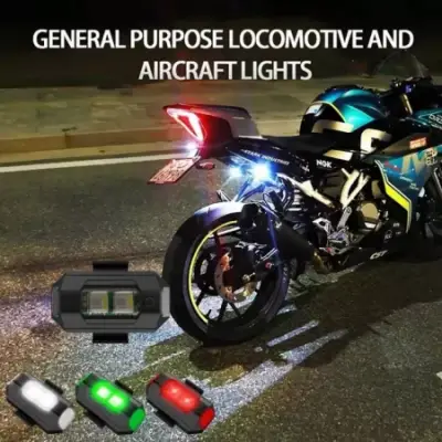 Rechargeable Bike Car Flash Light