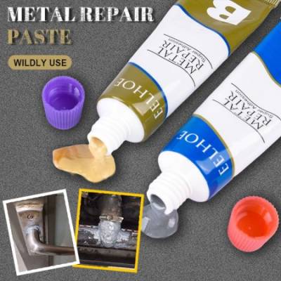 Waterproof Heat Resistance Cold Weld Metal Repair Paste A&B Adhesive Gel Casting Agent